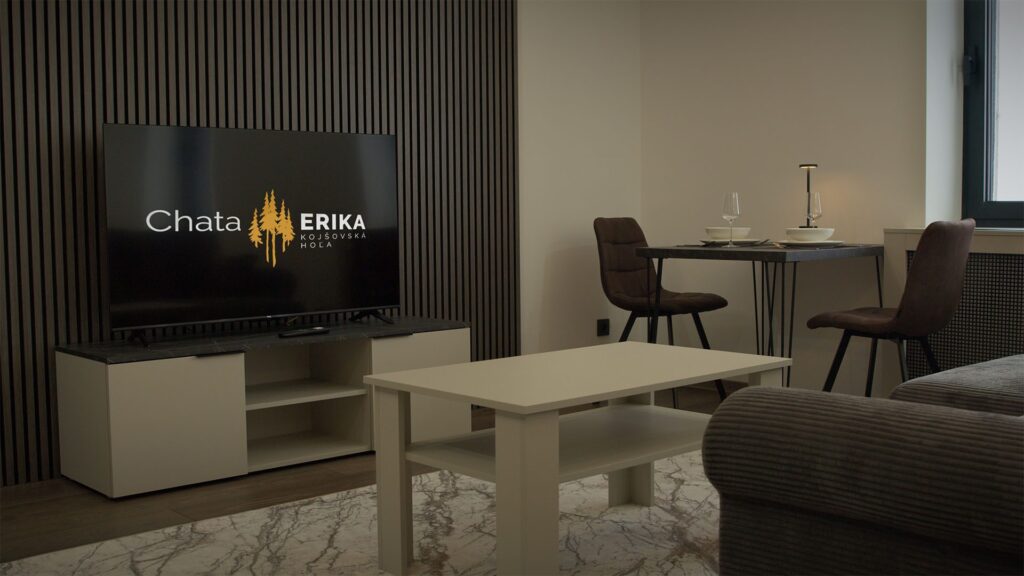 Kuchynka v apartmáne na Chate Erika
